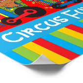 Circus Fun voor iedereen Poster (Hoek)