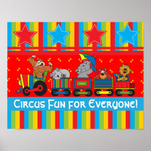 Circus Fun voor iedereen Poster