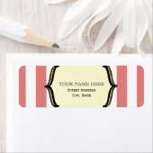  Circus geïnspireerd adreslabel Etiket (Insitu)