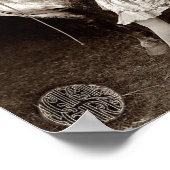  Circus Girl en Paarden Poster (Hoek)