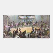 Circus Grand Finale, circa 1872. Bureaumat (Voorkant)