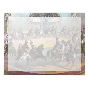 Circus Grand Finale, circa 1872. Notitieblok