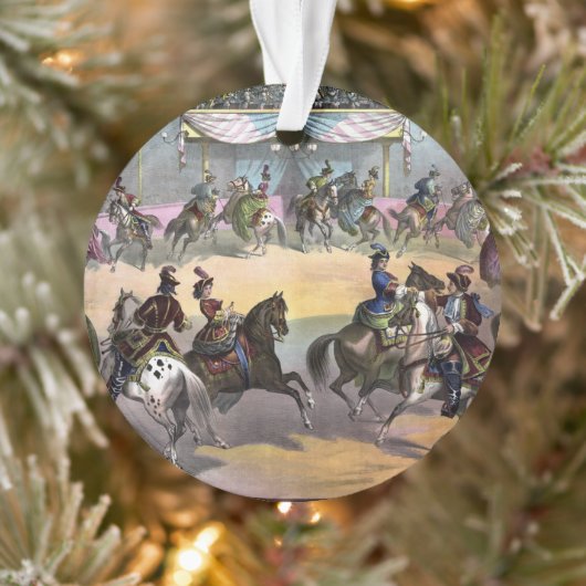 Circus Grand Finale, circa 1872. Ornament (Boom)