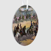 Circus Grand Finale, circa 1872. Ornament (voorkant)