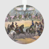 Circus Grand Finale, circa 1872. Ornament (achterkant)
