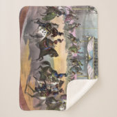 Circus Grand Finale, circa 1872. Sherpa Deken (Voorkant)