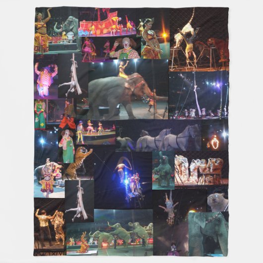 CIRCUS GREATEST SHOW OP AARDE deken (Voorkant)