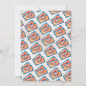 Circus grote top triplets Baby shower Kaart (Achterkant)