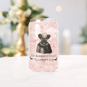  circus   Haunted Carnival Theme Halloween Blikvorm Glas