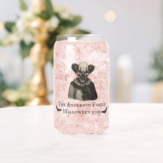 circus | Haunted Carnival Theme Halloween Blikvorm Glas (Insitu (Huwelijk))