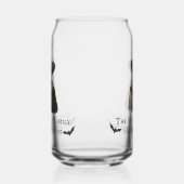 circus | Haunted Carnival Theme Halloween Blikvorm Glas (Links)