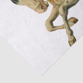 Circus Horse Acrobat Dancer Carousel Horses Dance Tissuepapier (Detail)