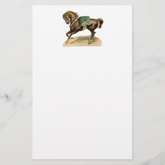  Circus Horse Briefpapier (Voorkant)
