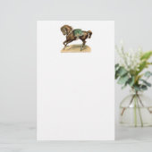  Circus Horse Briefpapier (Staand voorkant)