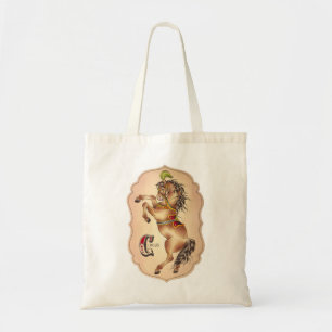 Circus Horse Canvas tas