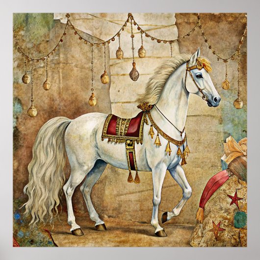 Circus Horse Poster (Voorkant)
