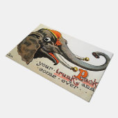  Circus Illustratie Kunst Oud Antiek Deurmat (Schuin)