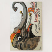  Circus Illustratie Kunst Oud Antiek Legpuzzel (Verticaal)