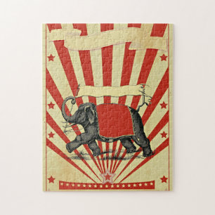 Circus Illustratie Kunst Oud Antiek Legpuzzel