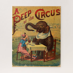 Circus Illustratie Kunst Oud Antiek Legpuzzel