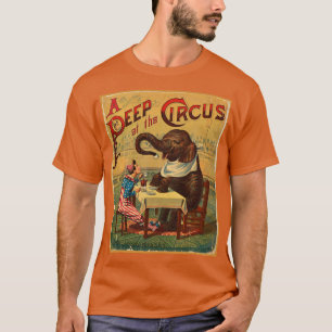  Circus Illustratie Kunst Oud Antiek T-shirt