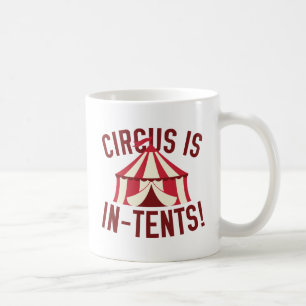 Circus is in tenten! koffiemok