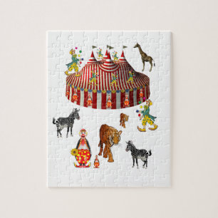 Circus Jigzaag Puzzle Legpuzzel