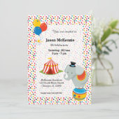 Circus Kaart (Staand voorkant)