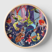 Circus kinder & podiumkunstenaar in het bos (Voorkant)