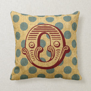 Circus Letter O Kussen
