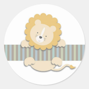 Circus Lion Stickers