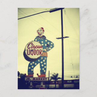 Circus Liquor Briefkaart