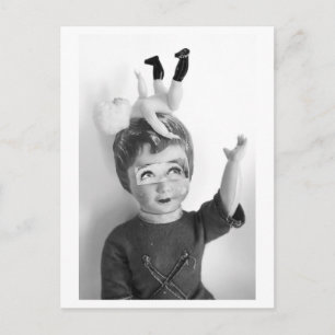 Circus Lulu - Poppenportret Briefkaart