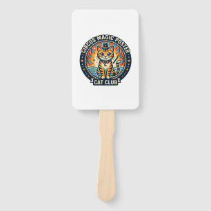Circus Magie Poster Kat Cute Kitty Ontwerp - Circu Handwaaier