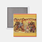 Circus Magnet Magneet (Voorkant / Achterkant)