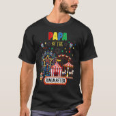 Circus Matching Family Ringmaster Birthday Party R T-shirt (Voorkant)