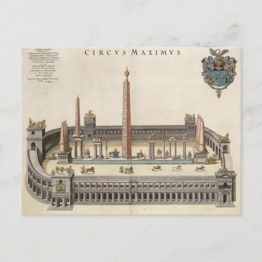 Circus Maximus Briefkaart (Voorkant)