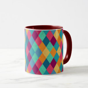 Circus Multicolor Rhombuses Mok