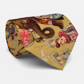 Circus Necktie Stropdas (Opgerold)