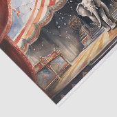 Circus Olifant 2 Decoupage papier (Detail)