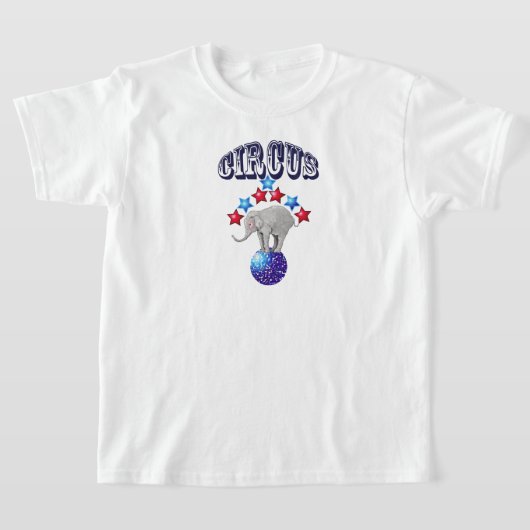 Circus olifant carnaval t-shirt (Laagn)