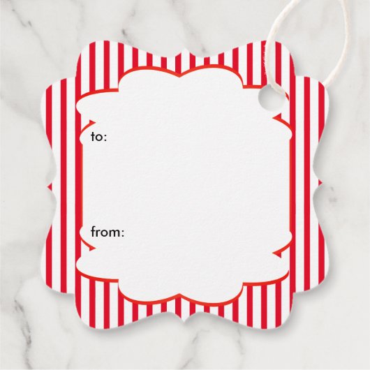 Circus Olifant Verjaardag Bedankjes Labels (Achterkant)