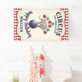 Circus Olifant Verjaardag Spandoek (Insitu)
