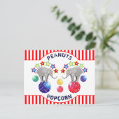 Circus Olifanten Funny Retirement Briefkaart (Staand voorkant)