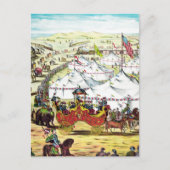  Circus Parade Briefkaart (Voorkant)