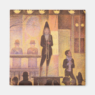 Circus parade door Georges Seurat Magneet