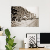 Circus Parade in Tacoma WA rond 1900 Poster (Thuiskantoor)