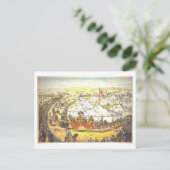 Circus Parade Vintage Poster Briefkaart (Staand voorkant)