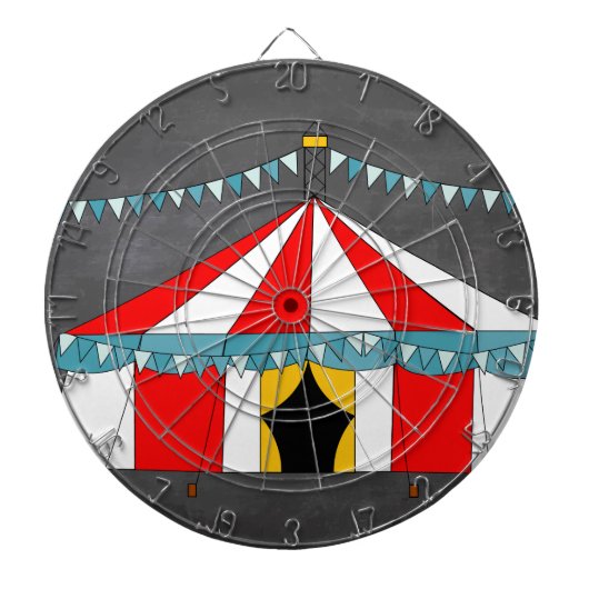 Circus Party Gifts Dartbord (Voorkant)