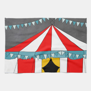 Circus Party Gifts Theedoek